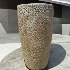 Γυαλωμένη Πήλινη Γλάστρα Μπεζ Δ50x90cm CERAMART - Στρογγυλές Πήλινες Γυαλωμένες Γλάστρες