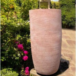 Ceramic Glazed Pot Terracotta D50x96cm by CERAMART Ceramic Glazed Pot Terracotta D50x96cm by CERAMART - Round Glazed Clay Pots