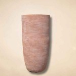 Γυαλωμένη Πήλινη Γλάστρα Τερακότα Δ50x96cm CERAMART - Στρογγυλές Πήλινες Γυαλωμένες Γλάστρες