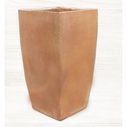 Πήλινη Τετράγωνη Γλάστρα 29x29x(Υ)52cm CRETE Ceramart