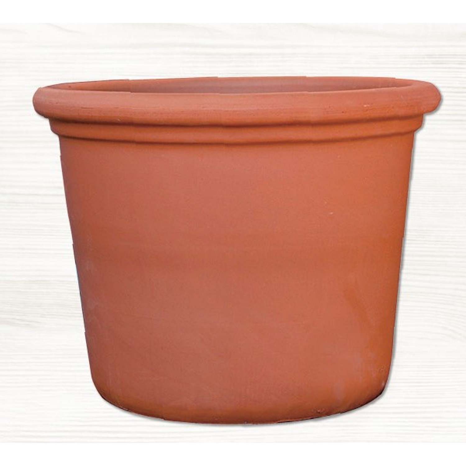 Round Clay Plant Pot FLOWER POT Ø35 x (H)26,5cm ATTIKA Ceramart