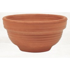 Στρογγυλή Πήλινη Γλάστρα ΛΕΚΑΝΑΚΙ Ø16,5 x (Υ)8,5cm Ceramart
