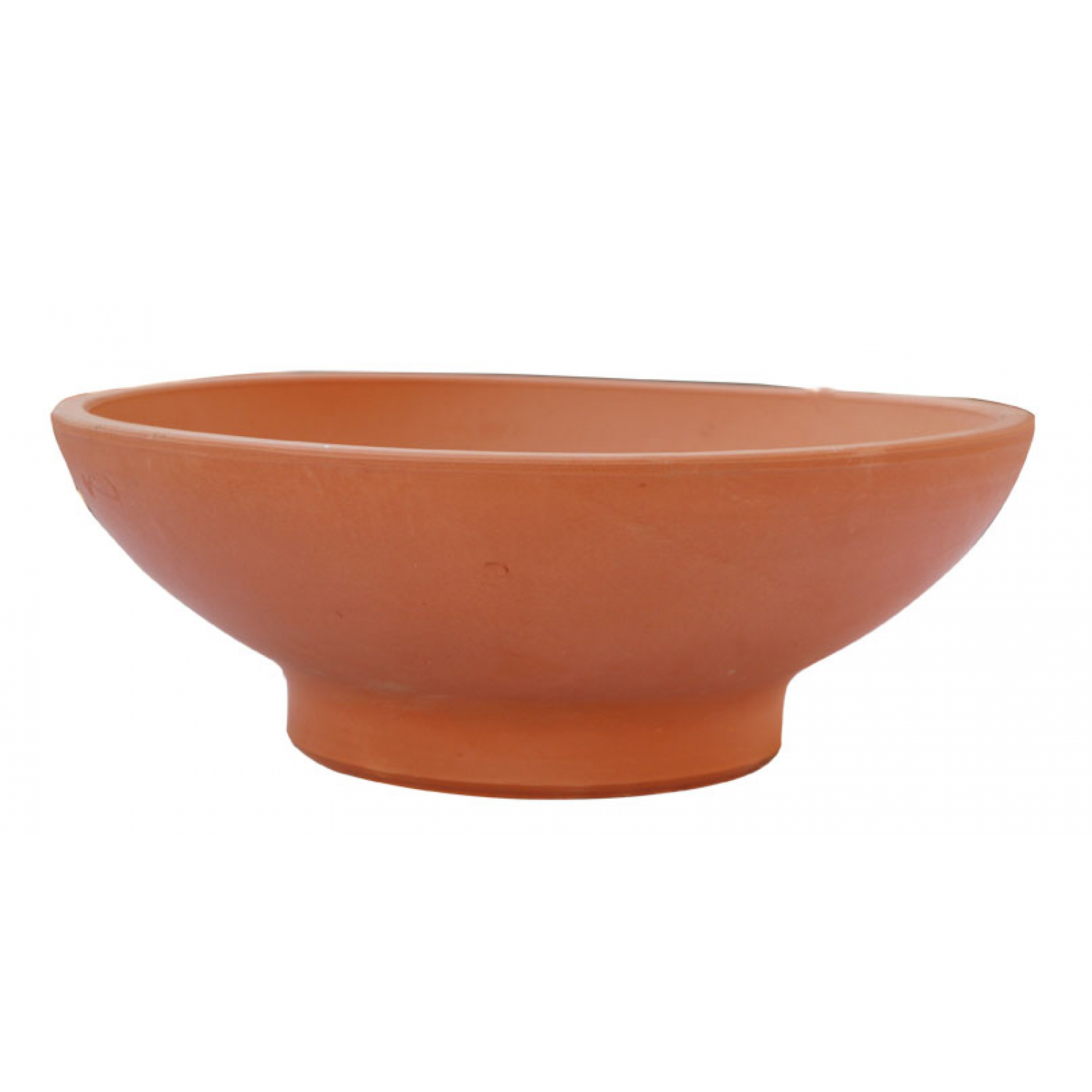 Round Clay Plant Pot LEKANI Ø26 x (H)11cm ATTIKA Ceramart