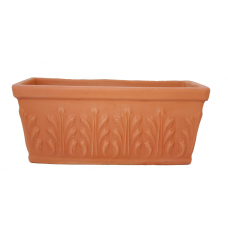 Clay Planter ROMA 64x31x(H)27cm ATTIKA Ceramart