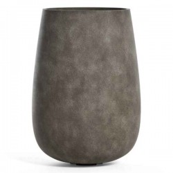 Cosapots MONDO HIGH 55 Round Planter D55x90cm Handcrafted Fiberglass - Plastic Pots-Cachepot, Planters & Containers