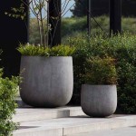 Cosapots MONDO 120 Round Planter D120x125cm Handcrafted Fiberglass - Plastic Pots-Cachepot, Planters & Containers