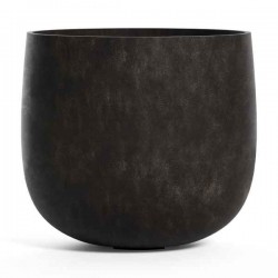 Cosapots MONDO 50 Round Planter D50x47cm Handcrafted Fiberglass - Plastic Pots-Cachepot, Planters & Containers