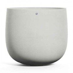 Cosapots MONDO 84 Round Planter D84x78cm Handcrafted Fiberglass - Plastic Pots-Cachepot, Planters & Containers