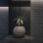 Cosapots ORBO 75 Globe Sphere Planter D75x65cm Handcrafted Fiberglass - Plastic Pots-Cachepot, Planters & Containers