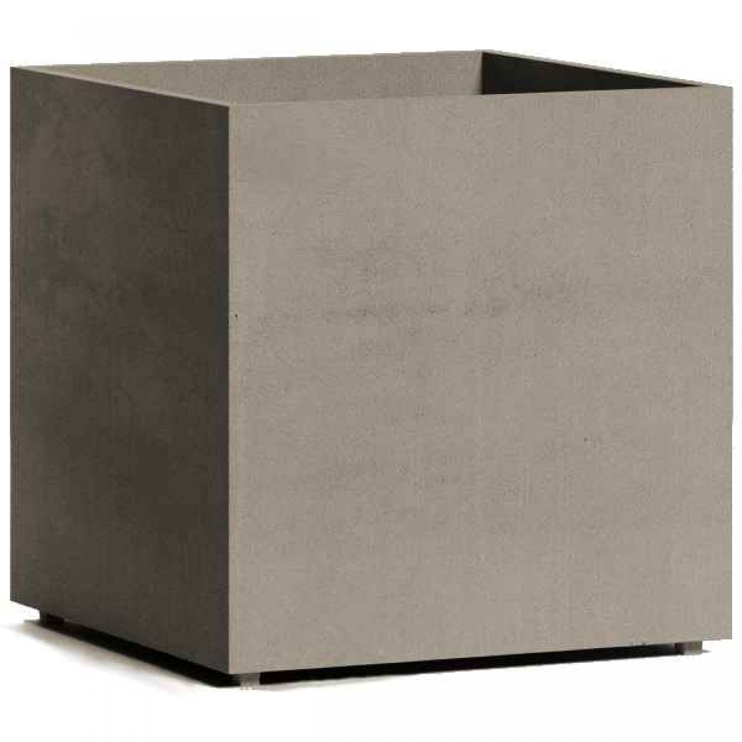 Cosapots REGLITO CUBE 80 Square Planter 80x80x(H)80cm Handcrafted Fiberglass - Plastic Pots-Cachepot, Planters & Containers