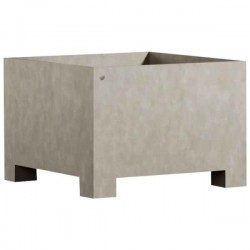 Cosapots SEMPLO FEET 70 Square Planter 100x100x(H)70cm Cosapots SEMPLO FEET 70 Square Planter 100x100x(H)70cm Handcrafted Fiberglass - Plastic Pots-Cachepot, Planters & Containers