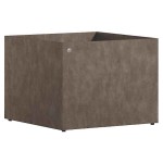 Cosapots SEMPLO MINOR 60 Square Planter 80x80x(H)60cm Handcrafted Fiberglass - Plastic Pots-Cachepot, Planters & Containers