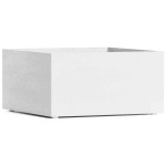 Cosapots SEMPLO 40 Square Planter 100x100x(H)40cm Handcrafted Fiberglass - Plastic Pots-Cachepot, Planters & Containers