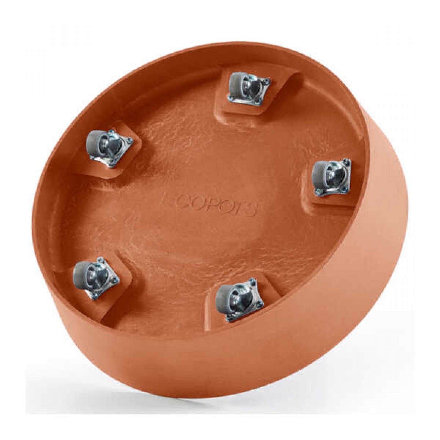 Ecopots Saucer Wheels Round 40 Ø34.10cm for Amsterdam 40 Planter Ecopots Saucer Wheels Round 40 Ø34.10cm