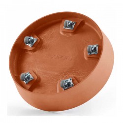 Ecopots Saucer Wheels Round 40 Ø34.10cm for Amsterdam 40 Planter Ecopots Saucer Wheels Round 40 Ø34.10cm