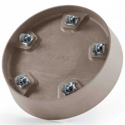 Ecopots Saucer Wheels Round 50 Ø41.60cm for Amsterdam 50 Planter Ecopots Saucer Wheels Round 50 Ø41.60cm