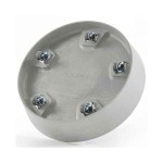 Ecopots Saucer Wheels Round 30 Ø28.7cm for Planter - Heavy Duty Saucers for Pots & Planters