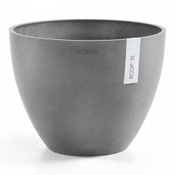 Oval Flower Pot Antwerp Ø30x25cm by Ecopots from Recycled Plastic Oval Pot Antwerp Ø30x25cm Ecopots Synthetic Flower Pots