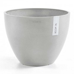 Oval Flower Pot Antwerp Ø50x37.5cm by Ecopots from Recycled Plastic Oval Pot Antwerp Ø50x37.5cm Ecopots Synthetic Flower Pots