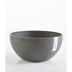 Oval Flower Pot Brussels Ø25x12cm by Ecopots from Recycled Plastic Oval Pot Brussels Ø25x12cm Ecopots Synthetic Flower Pots