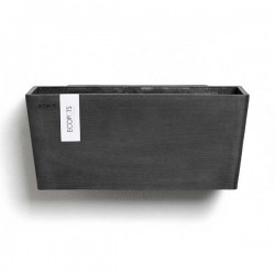 Ecopots Manhattan Wall Medium 35x15x(H)17.5cm Planters Wall Mounted Wall Mounted Ecopots Manhattan Wall Medium 35x15x(H)17.5cm