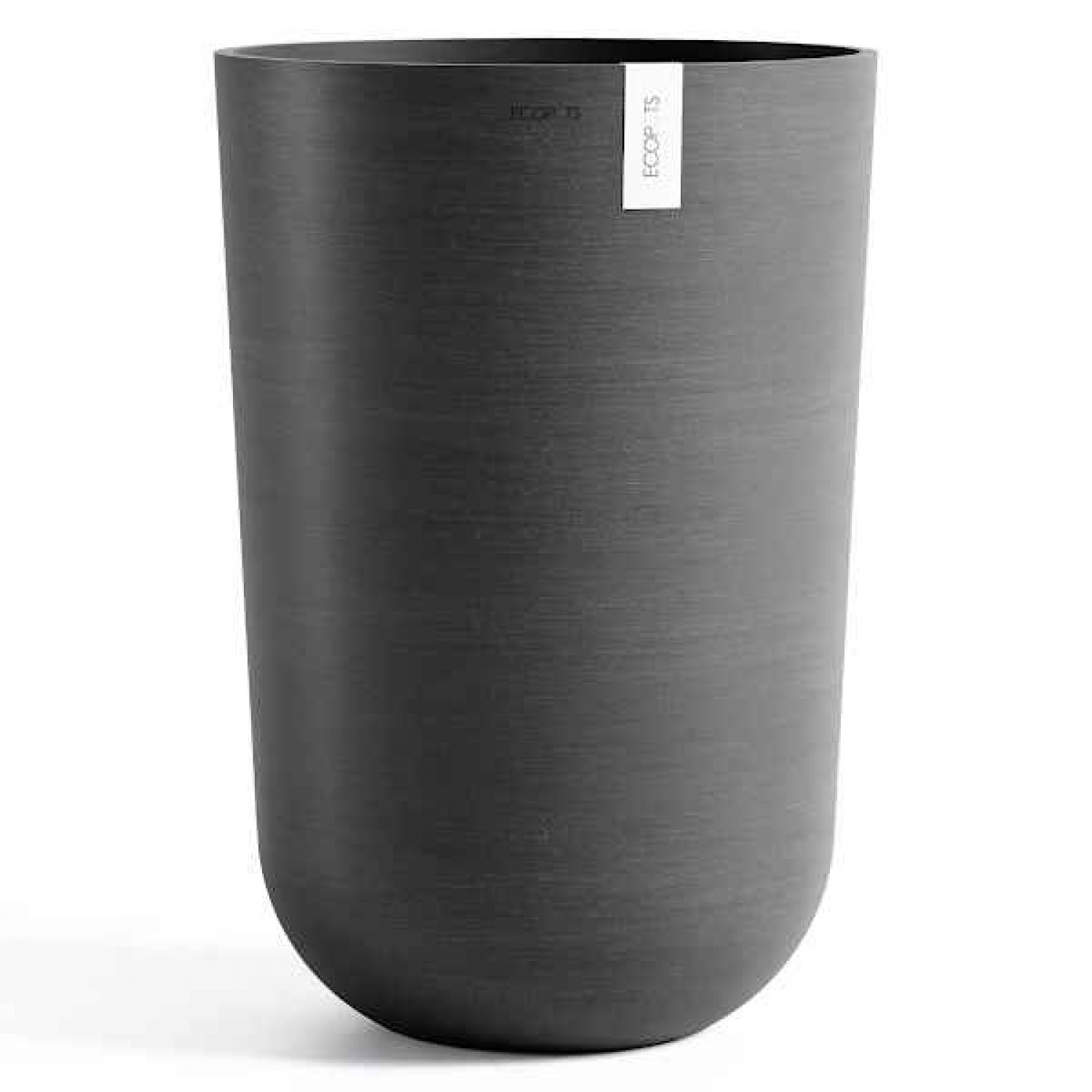 Πλαστική Γλάστρα Oslo High Ø35x51,5εκ. Ecopots Ανακύκλωσης - Ανακυκλωμένες Πλαστικές Γλάστρες & Πούδρα Πέτρας