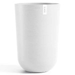 Πλαστική Γλάστρα Oslo High Ø35x51,5εκ. Ecopots Ανακύκλωσης - Ανακυκλωμένες Πλαστικές Γλάστρες & Πούδρα Πέτρας