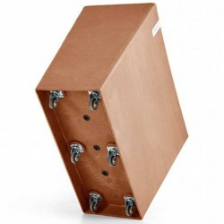 Planters Paris on Wheels 85x40x(H)62cm by Ecopots from Recycled Plastic Paris on Wheels 85x40x(H)62cm Ecopots Synthetic Planters