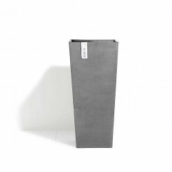 Square Flower Pot Rotterdam High 32.5x32.5x(H)70.5cm by Ecopots from Recylced Plastic Rotterdam High 32.5x32.5x(H)70.5cm Ecopots Synthetic Pots