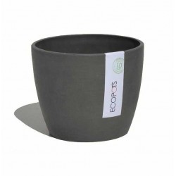 Stockholm Ø16x12.5cm Cachepots by Ecopots from Recycled Plastic Stockholm Ø16x12.5cm Ecopots Synthetic Planters