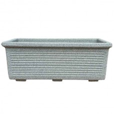 Ζαρντινιέρα Γκρι 100x44x(Υ)39cm Πλαστική ROMAN CLASSIC 12 Kenzi - Πλαστικές Ζαρντινιέρες