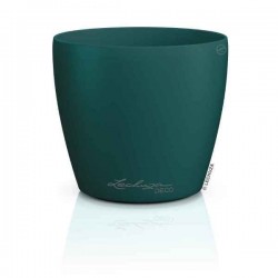 LECHUZA Cachepot DECO 18 Pine Ø19x17cm Plastic Planter - Round Planters-Cachepots