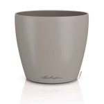 LECHUZA Cachepot DECO 21 Καφέ Άμμου Ø22x20,5cm Πλαστική Γλάστρα-Κασπώ - Στρογγυλές Πλαστικές Γλάστρες Εσωτερικών Χώρων