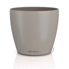 LECHUZA Cachepot DECO 21 Καφέ Άμμου Ø22x20,5cm Πλαστική Γλάστρα-Κασπώ - Στρογγυλές Πλαστικές Γλάστρες Εσωτερικών Χώρων