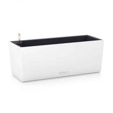BALCONERA Color 40 White 40x19x19cm LECHUZA Self-Watering Planter & Window Box - Automatic Watering Planters