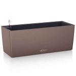 BALCONERA Color 50 Nutmeg 50x19x19cm LECHUZA Self-Watering Planter & Window Box - Automatic Watering Planters