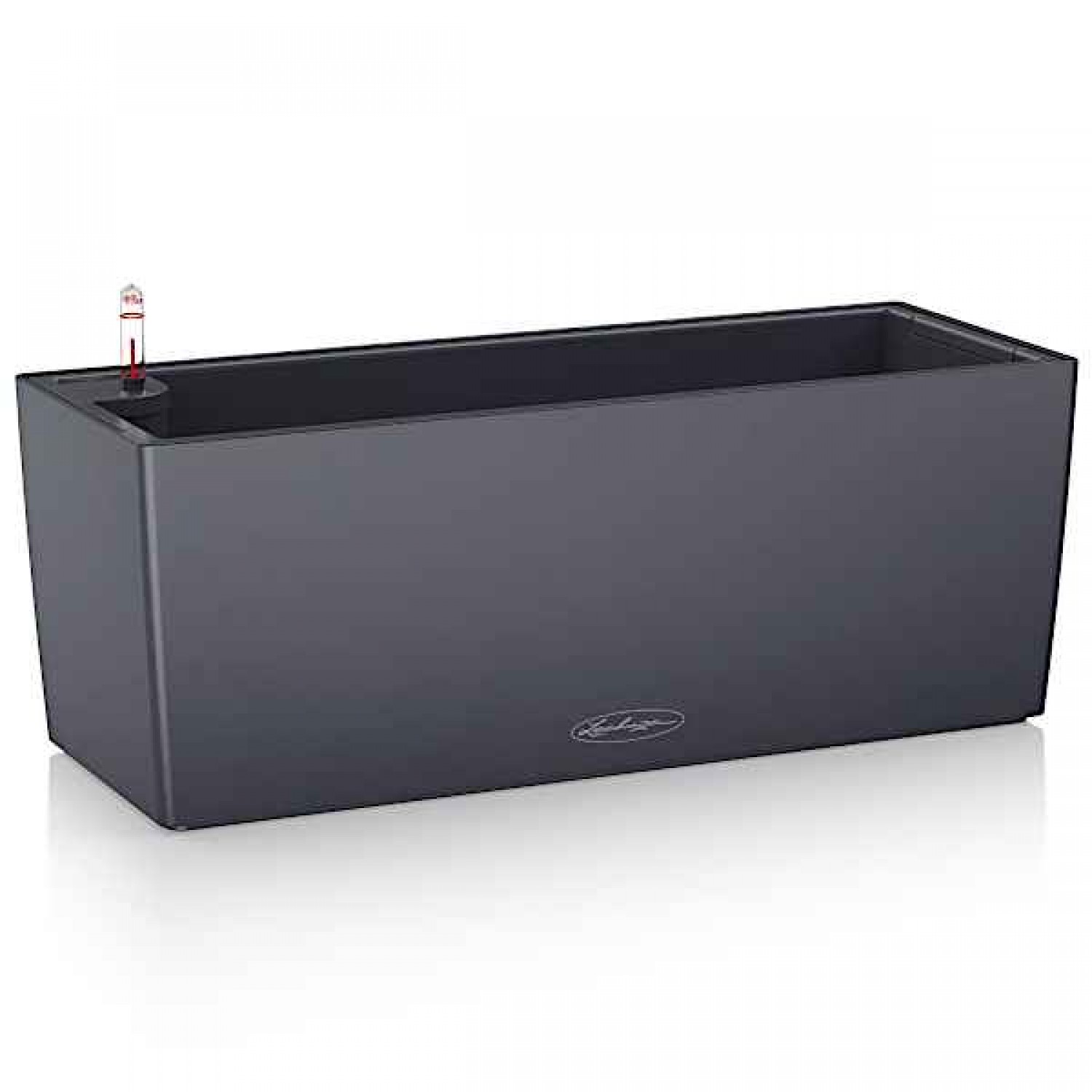 BALCONERA Color 50 Slate 50x19x19cm LECHUZA Self-Watering Planter & Window Box - Automatic Watering Planters