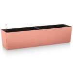 BALCONERA Color 80 Coral Red 79x19x19cm LECHUZA Self-Watering Planter & Window Box - Automatic Watering Planters