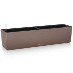 BALCONERA Color 80 Καφέ Κοκκινωπή 79x19x19cm LECHUZA Αυτοποτιζόμενη Ζαρντινιέρα & Κασπώ - Αυτοποτιζόμενες Ζαρντινιέρες 