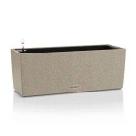 BALCONERA Stone 40 Beige Self-Watering Planter 40x19x19cm LECHUZA - Rectangular Planters & Planter Boxes