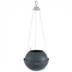 BOLA Color 23 Σχιστόλιθος Ø23x18cm Κρεμαστή Αυτοποτιζόμενη Γλάστρα & Κασπώ LECHUZA - Κρεμαστές Αυτοποτιζόμενες Γλάστρες