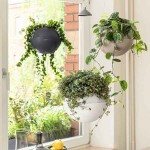 BOLA Color 32 Λευκή Ø32x25cm Κρεμαστή Αυτοποτιζόμενη Γλάστρα & Κασπώ LECHUZA - Κρεμαστές Αυτοποτιζόμενες Γλάστρες