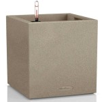 CANTO Stone 40 Low Lechuza Complete Self-Watering Planter