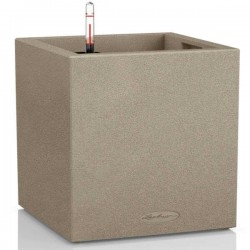CANTO Stone 40 Low Lechuza Self-Watering Planter CANTO Stone 40 Low Lechuza Complete Self-Watering Planter