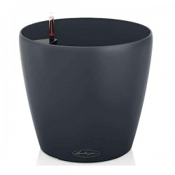 CLASSICO Color 50 Σχιστόλιθος Ø50x46cm Στρογγυλή Αυτοποτιζόμενη Γλάστρα & Κασπώ LECHUZA - Στρογγυλές Αυτοποτιζόμενες Γλάστρες