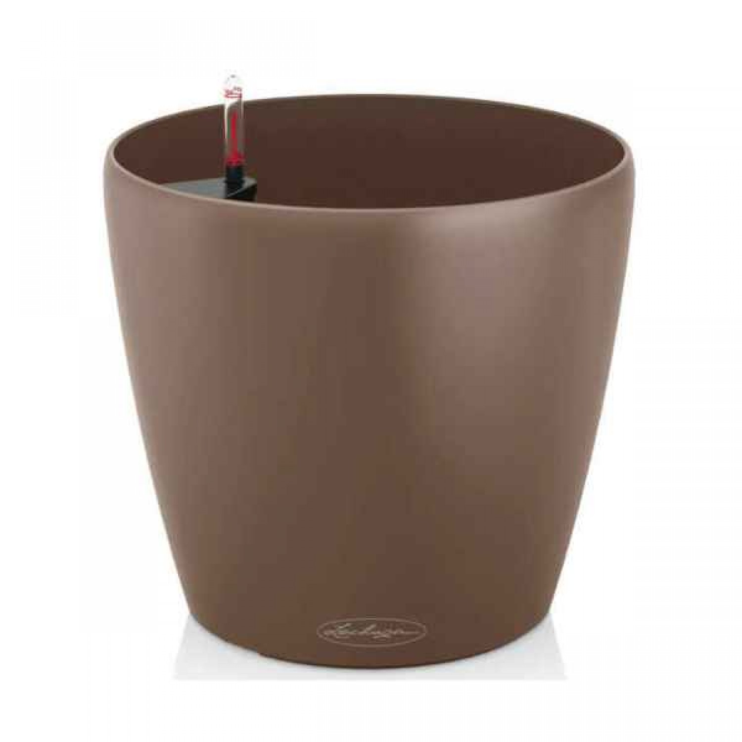 CLASSICO Color 35 Nutmeg Ø35x33cm Self-Watering Planter-Cachepot LECHUZA Complete - Automatic Watering Round Planters