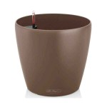 CLASSICO Color 35 Nutmeg Ø35x33cm Self-Watering Planter-Cachepot LECHUZA Complete - Automatic Watering Round Planters