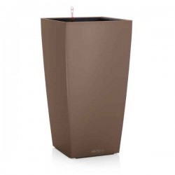 Self-Watering Plastic Planter Lechuza CUBICO Color 22 (22x22x41cm) - Pots & Planters Self-Watering Plastic Planter Lechuza CUBICO Color 22