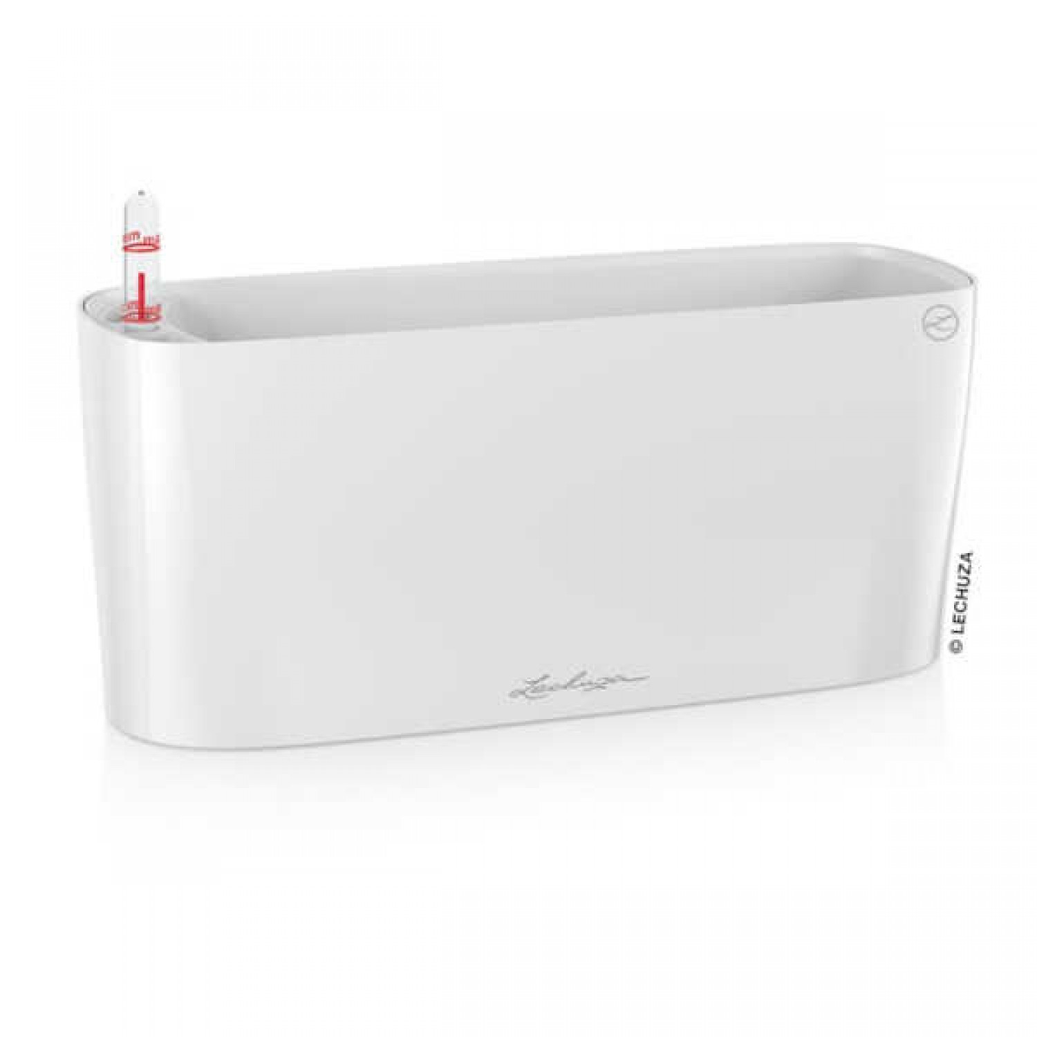 DELTA 10 White 30x11x13cm Self-Watering Planter