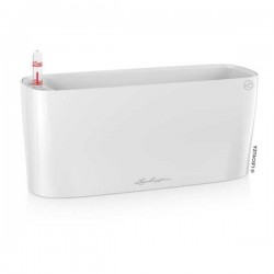 DELTA 10 Λευκή 30x11x13cm Lechuza Αυτοποτιζόμενη Ζαρντινιέρα-Κασπώ Αυτοποτιζόμενη Ζαρντινιέρα DELTA 10 Λευκή 30x11x13cm